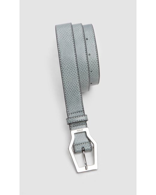 PREVU Gray Karel Belt Midi