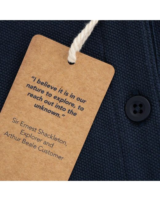 Arthur Beale Blue Polo Shirt for men