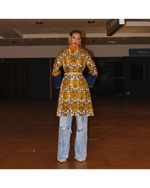 Vintage Upholstery x Remnant Longline Coat