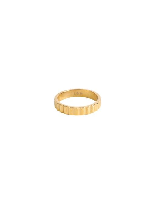 Lei & Mar Co. Metallic The Solene Ring