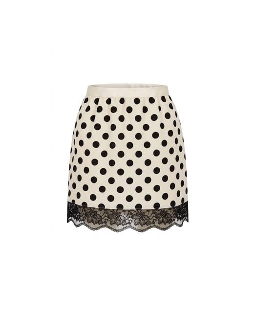 GLAM ON YOU Black Poisette Skirt