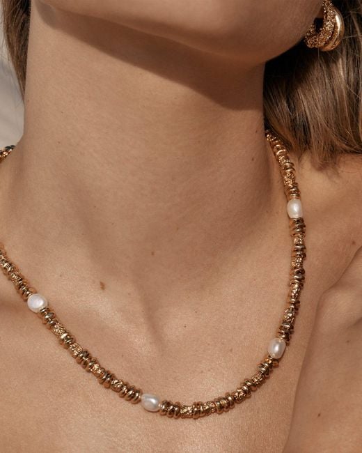 Amber Sceats Metallic Creo Necklace