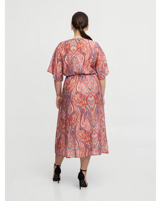 Zoe Red Veda Dress
