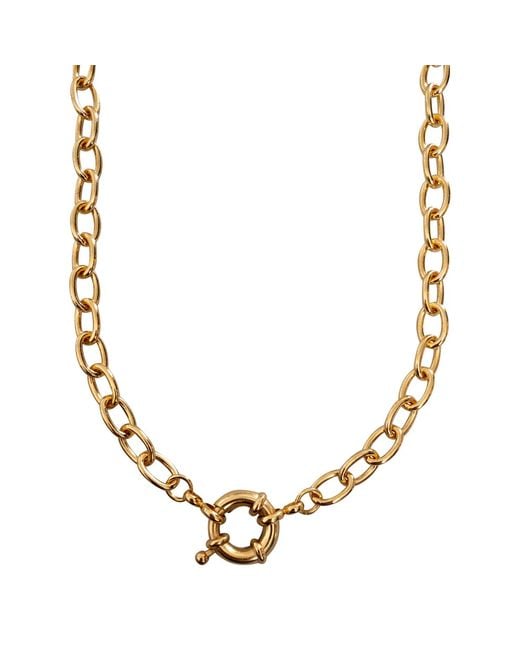 IN CAUDA VENENUM Metallic Circé Necklace
