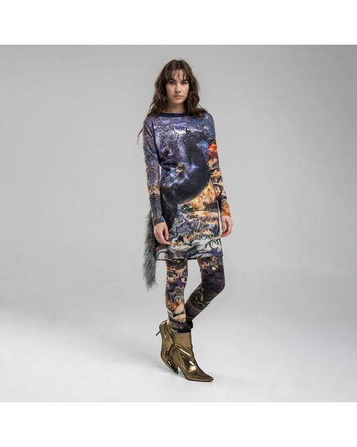 ARTISTA Blue Fortuna Dress
