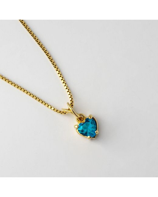 Belinda Jewelz Blue Swiss Heart Charm