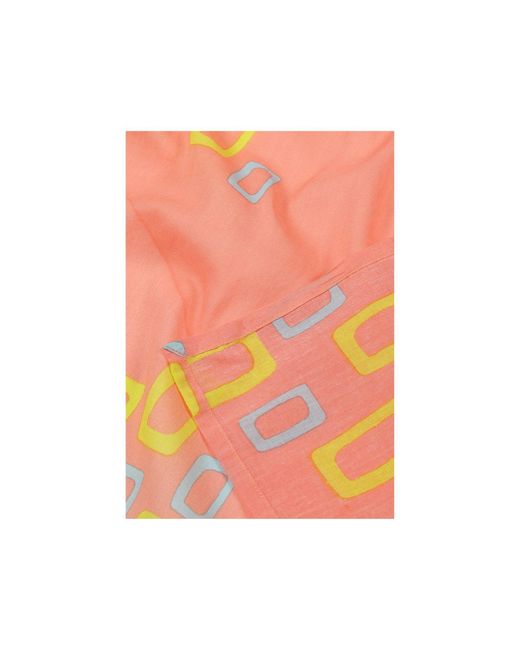 Heritagemoda Pink Rose Organic Cotton Peach Sunset Summer Kaftan