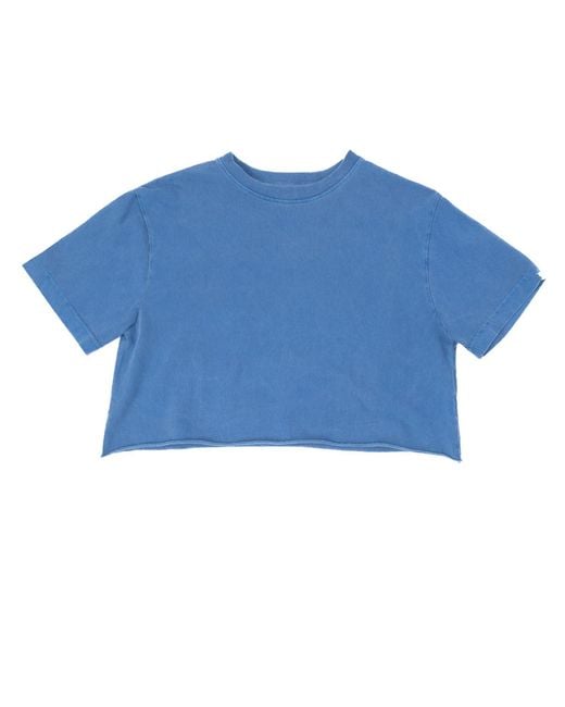 Ariko Blue Wave Beach Crop Tee