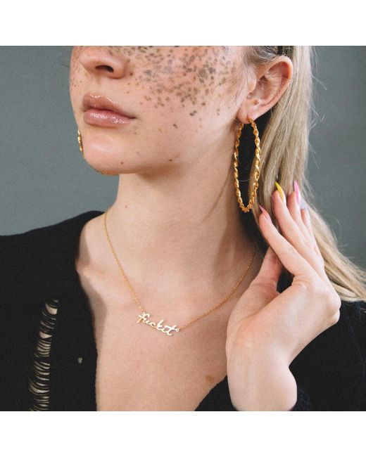 Hoops + Chains LDN Metallic Fuckit Chain