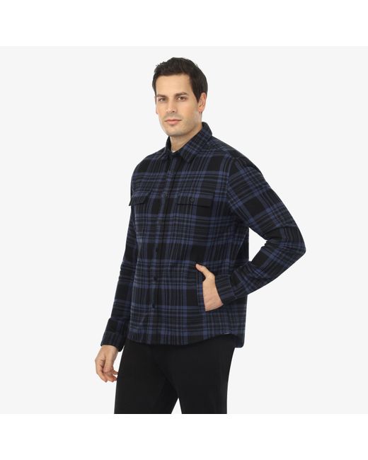 Vustra Blue Boulder Haven Overshirt for men
