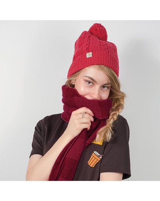 Otto & Spike Purple Scarves