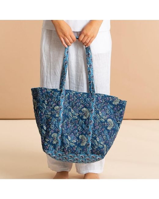 Inara Blue Lagoon Tote Bag