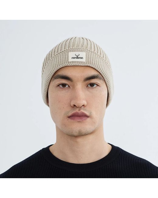 Norbron Natural Cuat Stone Beanie for men