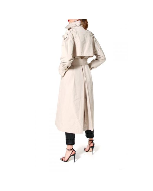 AGGI by HALEWSKI Natural Céline Beige Trench-coat
