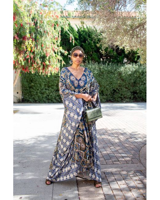 Jennafer Grace Black Persephone Minuit Caftan