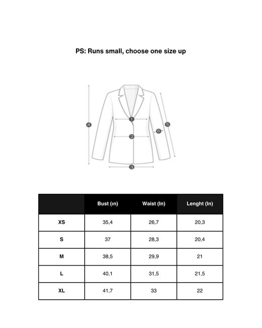 Nocturne White Printed Tailored Jacket