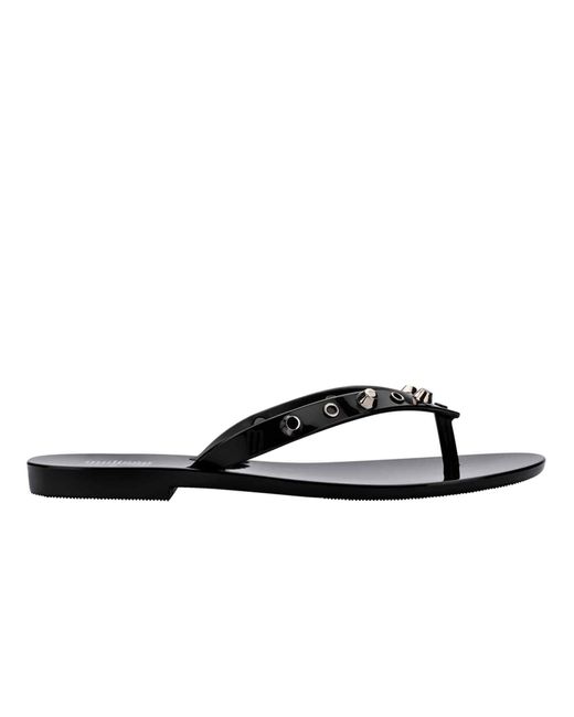 Melissa Black Harmonice Studs Ii Flip Flop