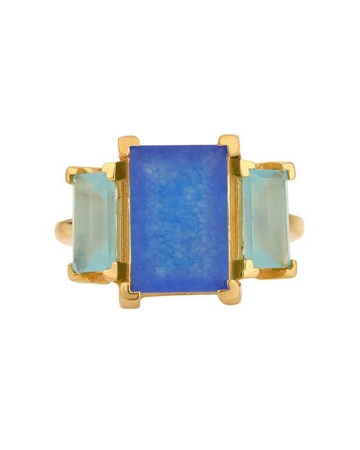GEM BAZAAR Blue Moon River Ring