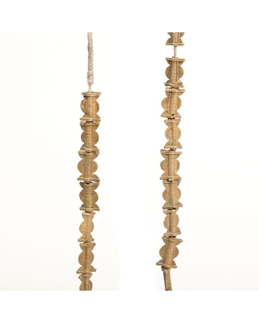 Botanical Boys Metallic Bronze Baule Necklace One One Zero A