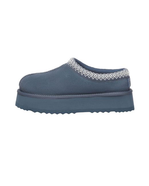 EverAu Australia Blue Wonga Leather Slippers