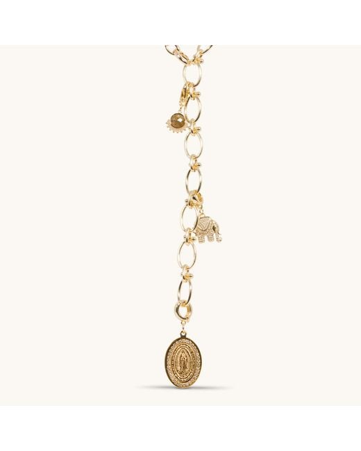 Alexie of Athens Metallic Petra Endless Charm Links Chain