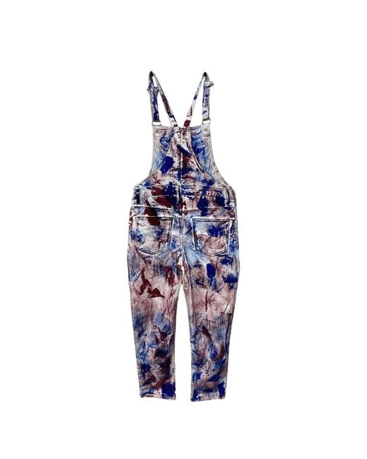 Zasta Studio Blue Color Palette Raw Denim Overall J One