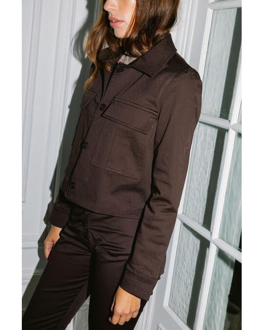 AVANI Apparel Brown Dahlia Jacket