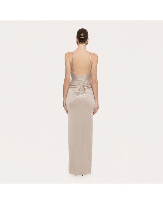nissa open back maxi dress Nissa Backless Maxi Dress