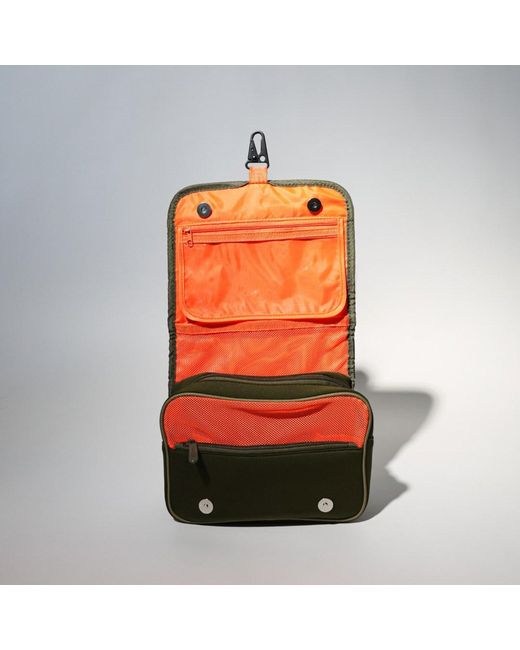 Pop Ups Brand Green Toiletry Bag Safari