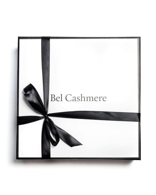 Bel Cashmere Blue Cashmere V-Neck Sweater for men