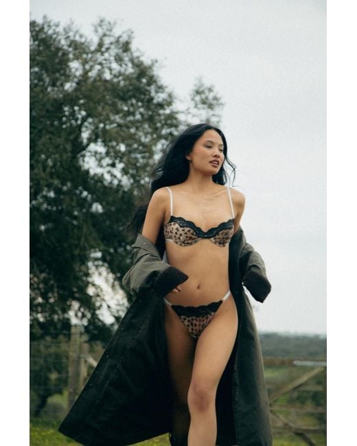 Wild Lovers Black Lyra Thong