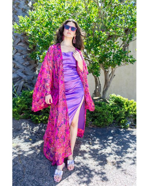Jennafer Grace Red Orleans Kimono