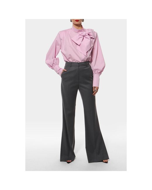 AGGI by HALEWSKI Pink Odette Misty Blouse