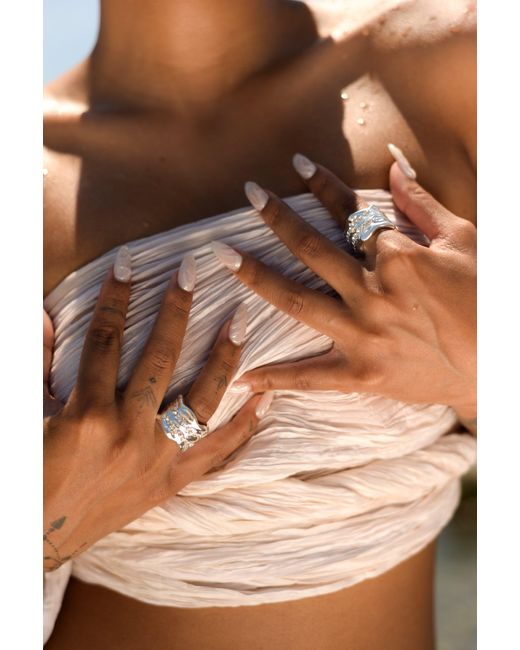 DRAE COLLECTION White Bara Ring