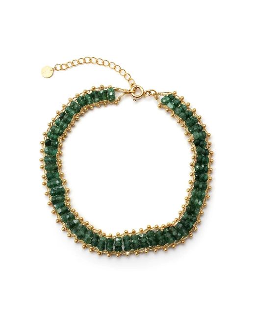 By Virgo Green Lorvaya Bracelet