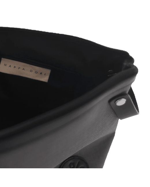 Nappa Dori Gray Utility Pouch for men