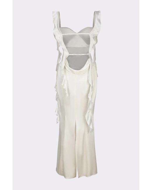 Nana Jacqueline White Caroline Dress