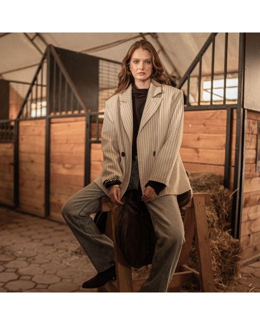 Thisisu Collection White Sansa Jacket