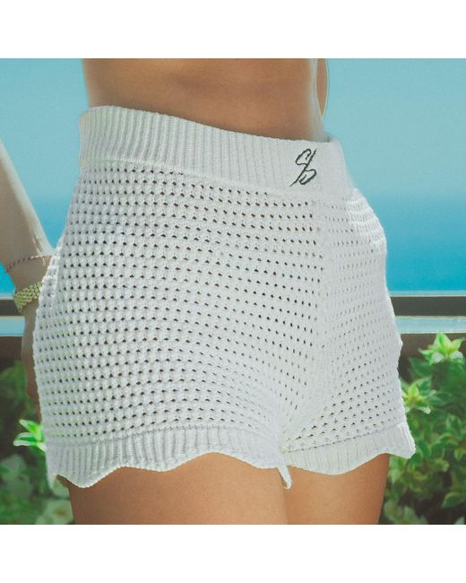 Shooni Natural Crochet Short