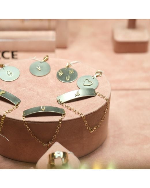 Ecce | Artisan Diamonds Metallic 14K Solid Titanium Customized With Heart Shape Diamond Charm Pendant