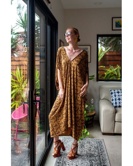 Jennafer Grace Brown Bonnie Bananas Caftan