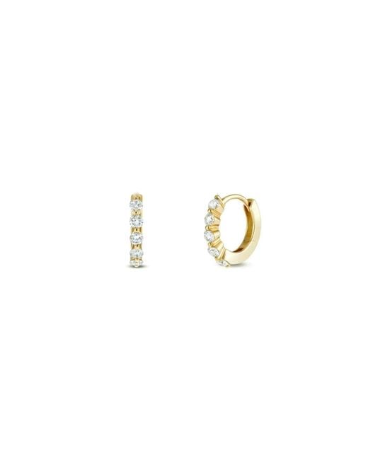 Dinny Hall Metallic Shuga Mini Lab-Grown Diamond Huggie Hoops