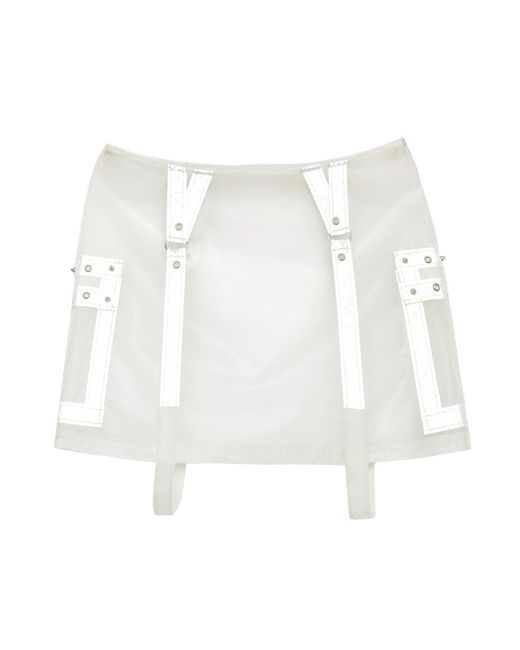 Paloma Lira White Crystal Skirt