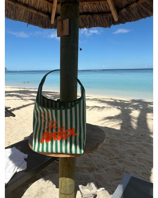 Lilly Loves Green Sac Pour Aperol Summer Bag