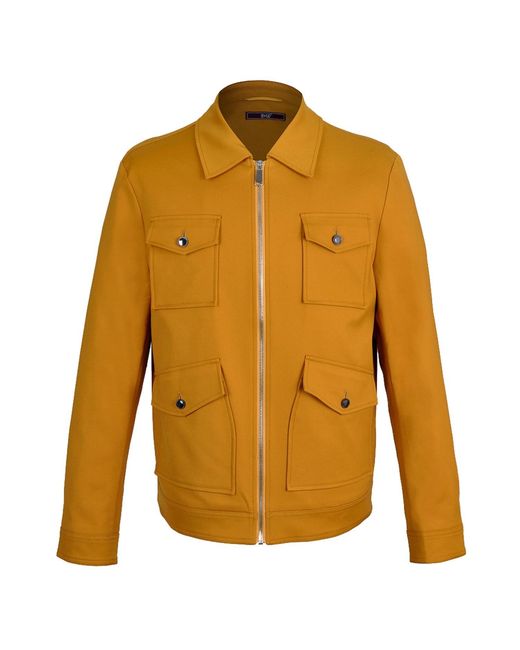 DAVID WEJ Yellow Ashford Trucker Set for men