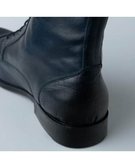 Zasta Studio Blue Sheel Boots for men