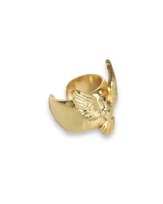 Jagged Halo Jewelry Yellow Phoenix Ear Cuff