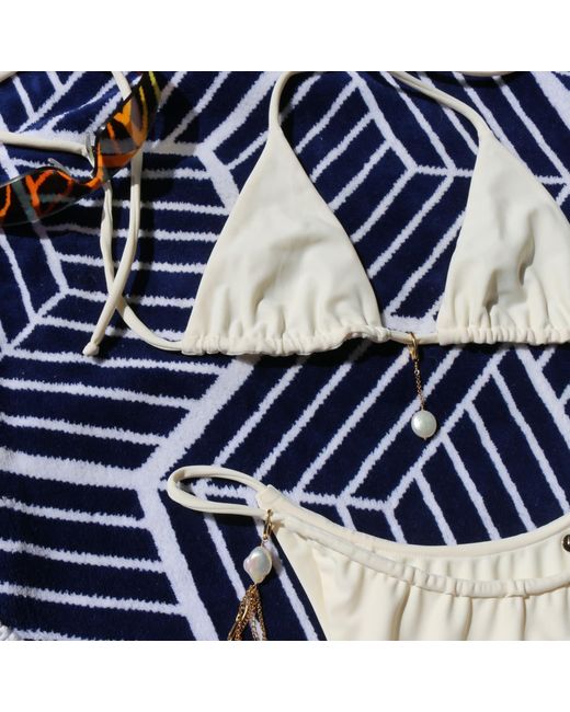 Marquise Swim Metallic Bikini Charm