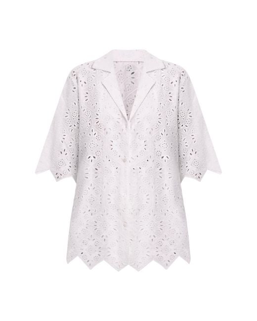 Bindu White Amara Blouse