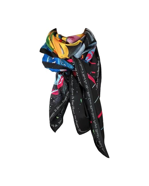 Maxjenny Blue Scarf